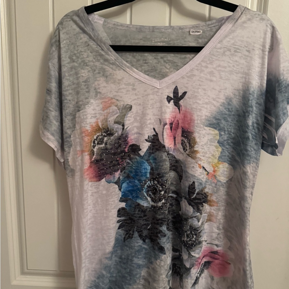 Tie dye top size XL